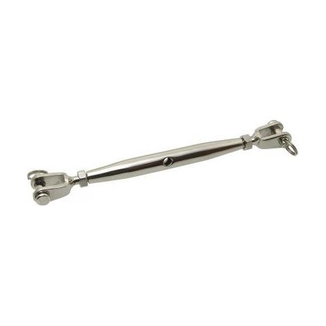 Vis Express – Ridoir à chapes fixes soudées inox A4 – Diamètre 4mm – Lot de 1 pièce – Pour fixation en milieu humide