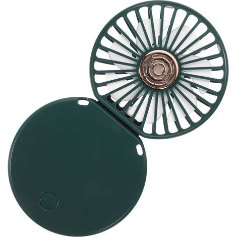Leicht Tragbarer USB-nackenventilator mit Akku Faltbarer Mini-handventilator Kraftvoller (1/5)