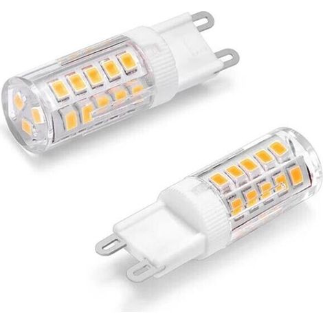 2 X Lampadina Led G9 4 W = 48 W Luce Naturale 4000k Per Lampadario Applique (1/4)