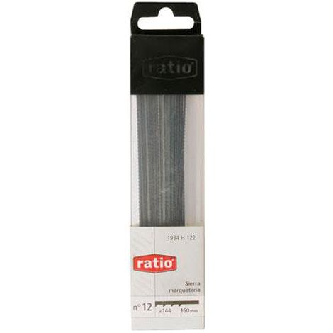 Sierra marquetería Ratio 130 mm 144 sierras - talla Nº 0