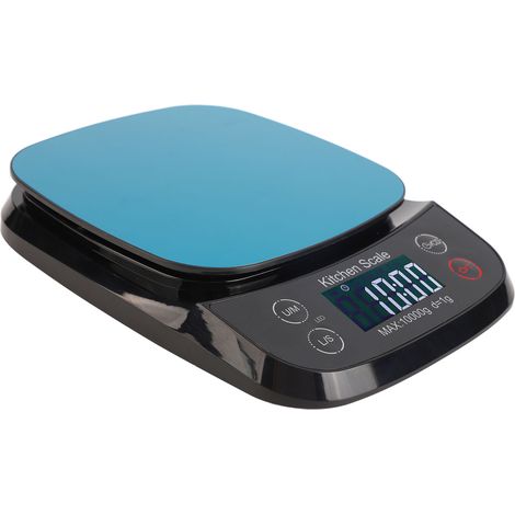 Balance de cuisine étanche 10 kg 1 g haute précision, affichage numérique, petite balance électronique avec fonction tare
