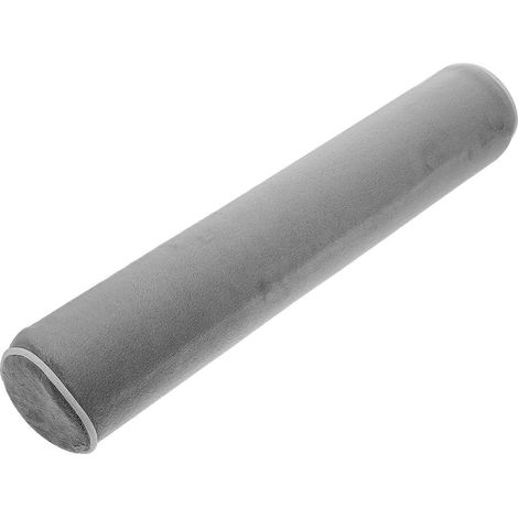 Oreiller cervical rond, oreiller cylindrique, oreiller cervical rond, oreiller cylindrique-43.50X8.00X8.00CM-Grey