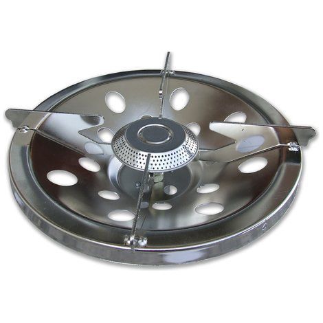 FORNELLO PER BOMBOLA GAS D 215 MM C/MANIGLIA- EUROCAMPING- 1,0 pz