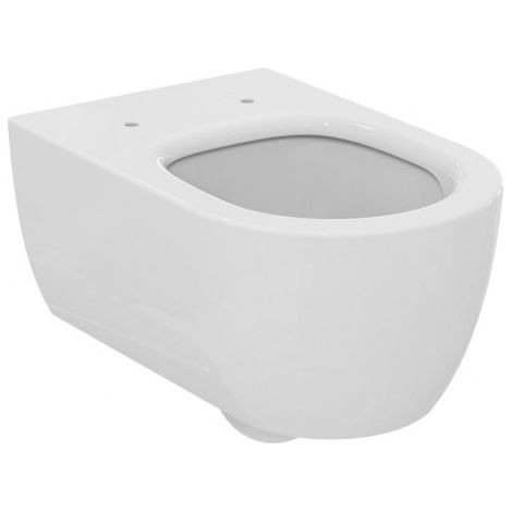 WC suspendu à profondeur d'encastrement IS Blend Curve AquaBlade 355x540x340mm blanc avec IdealPlus