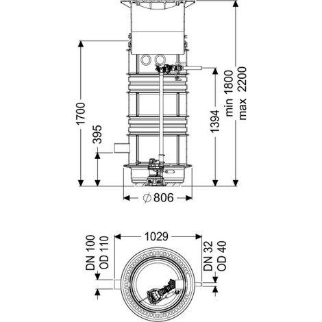 KESSEL 827830B Station de pompage Aquapump Medium
