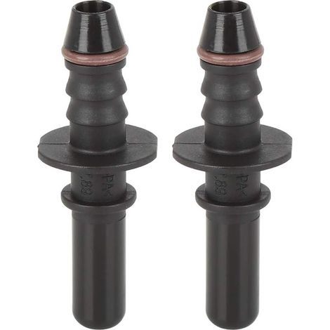 2pcs 7.89mm ID6 Voiture Tuyau Conduite Carburant Tuyau Libération Rapide Mâle Connecteur (1/5)