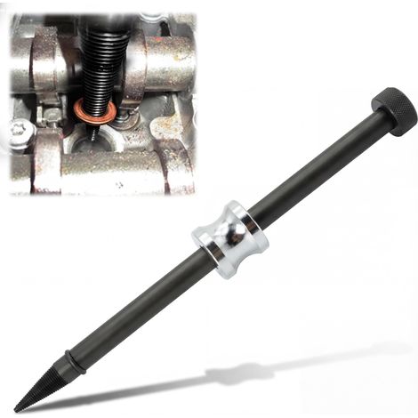 Extracteur de Joint Injecteur Diesel 4,5-13,2mm, Arrache Joint Injecteur en Acier au Carbone avec Marteau Coulissant, Outil de Démontage pour Rondelles en Cuivre (1/5)