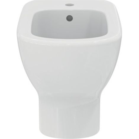 Bidet a pavimento filo parete Ideal Standard Tesi monoforo colore bianco T456901 (1/4)