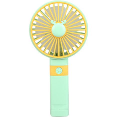 1 Ventilateur de table, portable, batterie rechargeable USB, vitesses réglables, support amovible, bureau voyage (1/5)