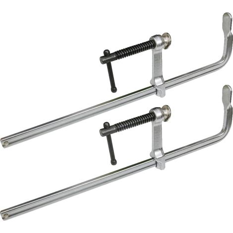 Abrazadera en F, material de acero, dimensiones 300 mm x 60 mm, modelo JD200-B, estructura estándar, personalizable. (1/5)