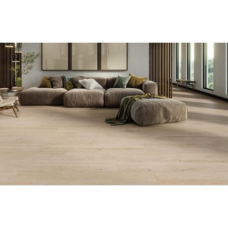 Chartres – Baldosa porcelánica efecto madera · interior y exterior - Nature - 60x120 cm Decorado - Palet completo (1/5)