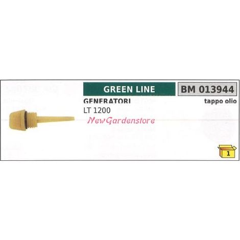 Tappo olio GREEN LINE generatore LT 1200 013944
