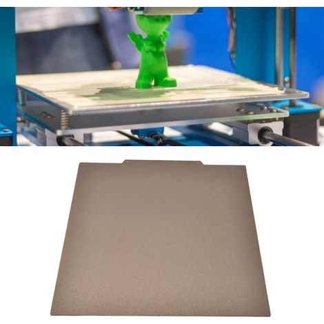Application de film sur plateau magnétique chauffant double face texturé 355 x 355 mm (1/5)