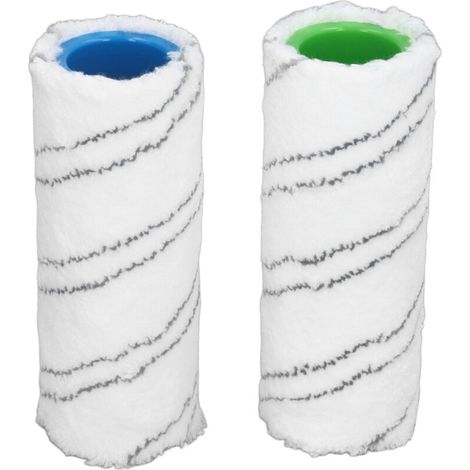 Brosse de nettoyage pour sols durs, rouleau de remplacement en microfibre lavable, utilisation humide et sèche pour Karcher FC3 FC3D FC5 FC5D FC7 (1/5)