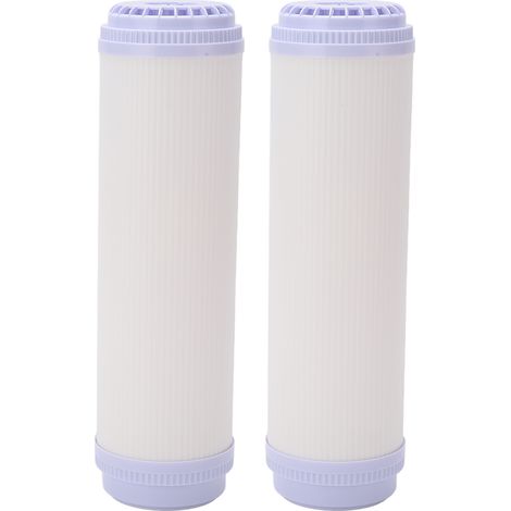 Filtre à eau à grand débit, 2 pièces, purificateur de boisson directe, cartouche de remplacement pour purificateur de 10 pouces