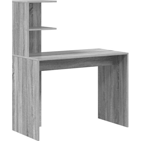 Maison Exclusive - Schreibtisch Graues Sonoma 102 x 50 x 124 cm H