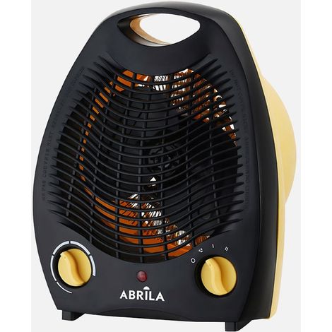 Chauffage soufflant électrique Lubian jaune/noir 2000W 26cm