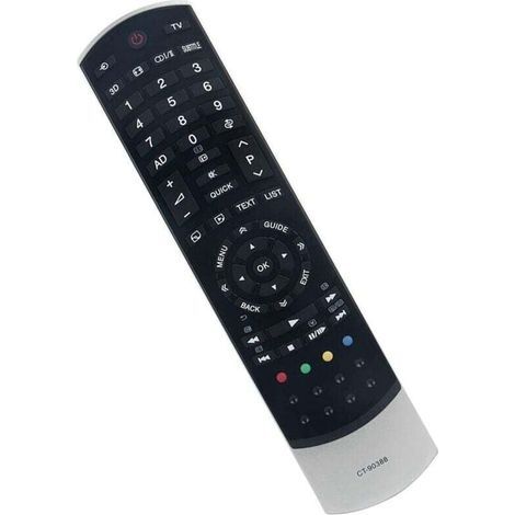 Telecomando sostitutivo CT-90388 per TV 32RL838, 32RL838G, 32TL838, 32TL868, 40TL868G, 46TL838, 46TL838F, 46TL838G (1/4)