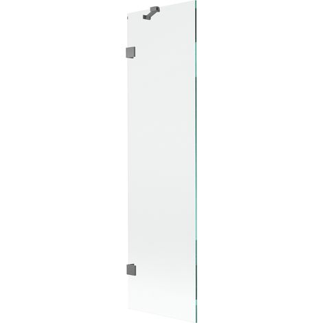 Mexen Lunar paroi de baignoire à 1 volet 50 x 150 cm, transparent, gun metal - 897-050-000-95-00 (1/5)