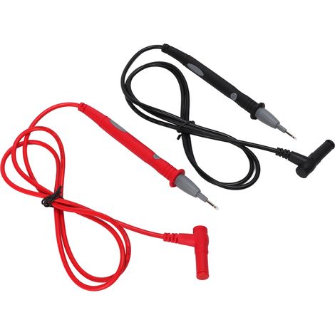 2 jeux de cordons de test pour multimètre numérique 20 A, stylo testeur de ligne, norme 1000 V (1/5)