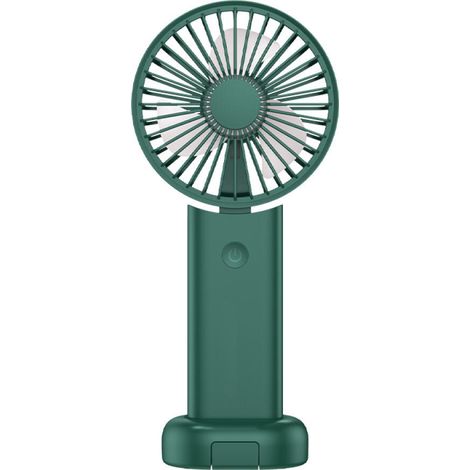 Mini-Ventilator, tragbarer elektrischer, batteriebetriebener Tischventilator, leiser Handventilator für Reisen, Schminken, Camping, Outdoor-Aktivitäten (1/5)