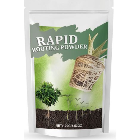 Poudre D'enracinement,Hormone Racinaire Engrais,Poudre D'enracinement Succulente,Pour Des Racines Fortes Et Saines,Pour Renforcer Les Racines Et Les Tiges (1/5)