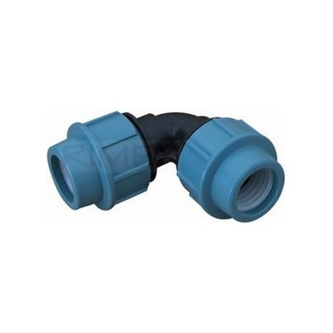 PE-GEDREHTER WINKEL 25X25 MM FÜR WASSER PN16