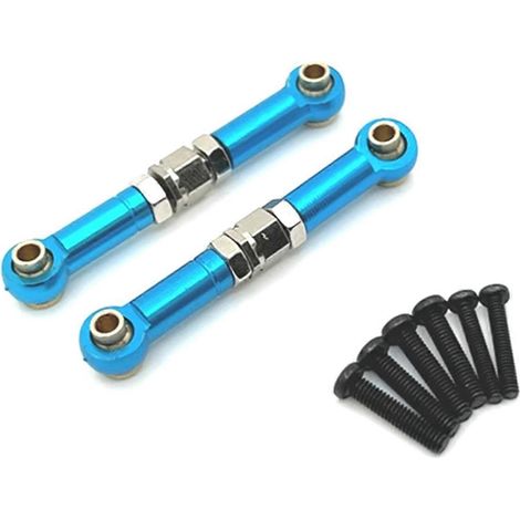 Biellette de direction pour voiture RC 1/14 - Pièces de rechange bleues (1/5)