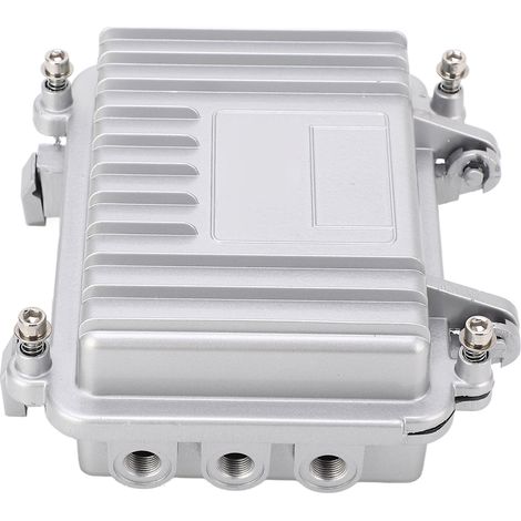 Boîtier amplificateur M12 IP65 étanche, châssis de protection pour ampli audio, coffret robuste pour encastrable. (1/5)