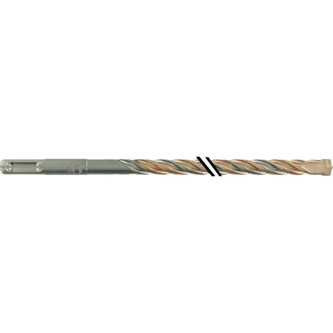 Foret bétons 2 taillants SPEEDER2 Pointe de centrage Quadruple goujuresSDS+ 14x1000MM TIVOLY - 10931631400