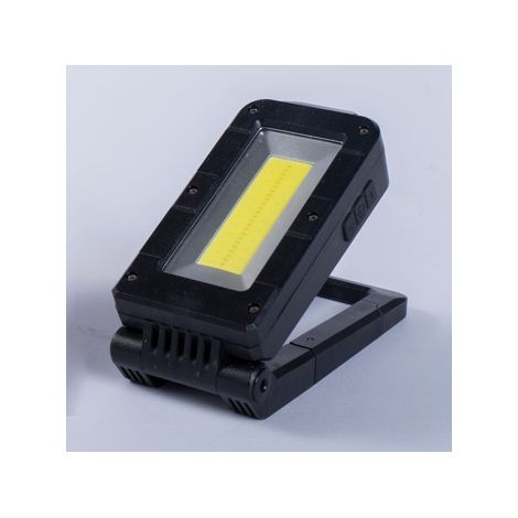 Lampe de travail LED encastrée, rechargeable par USB, portable, étanche, avec aimant, idéale pour le camping et les activités de plein air. Projecteur de travail avec aimant. (1/5)