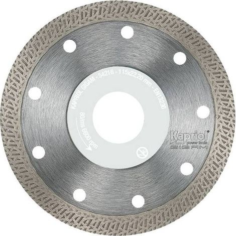 Disco diamantato per gres porcellanato/klinker/ceramica - Ø115 mm - 54216