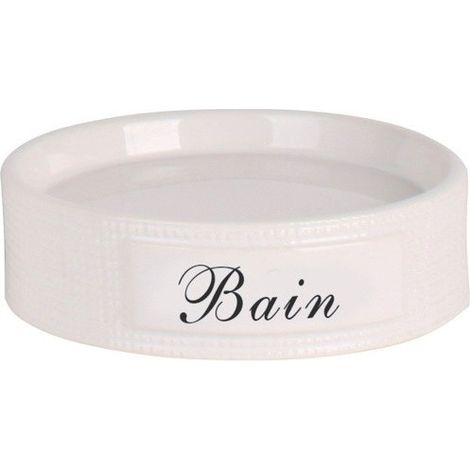 Porte Savon Céramique DINAN Blanc MSV (1/2)