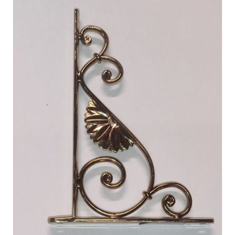 VECA - REGGIMENSOLA LINEA BAROCCO PERARREDO CASA IN ZAMA 18CM - COLORE ORO ANTICATO