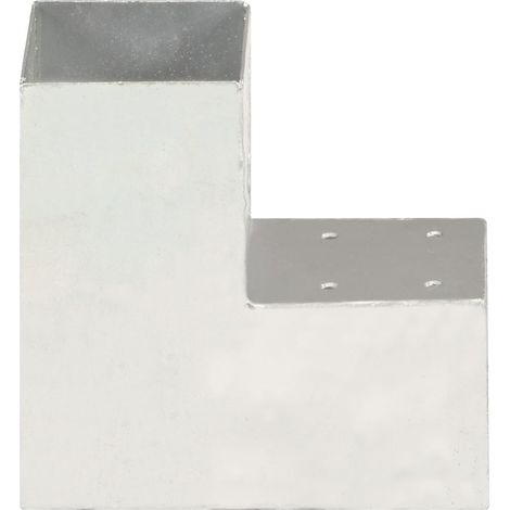 Connecteur de poteau Forme en L Métal galvanisé 91x91 mm CFW705145 (1/5)
