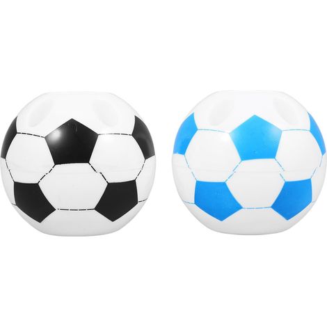 à crayons de bureau en forme de ballon de football lot de 2 (1/5)
