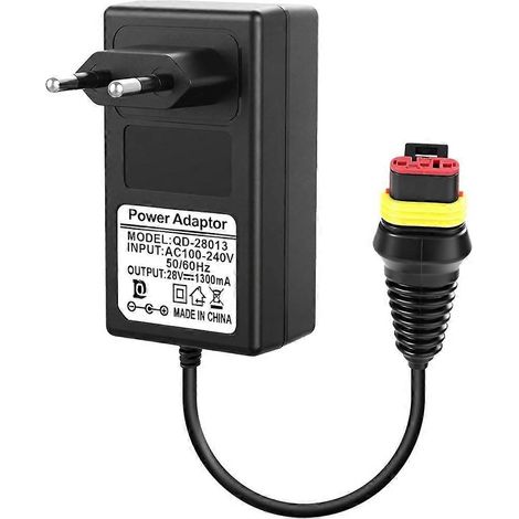 28V 1 3A adaptateur Lawnmower Power Supply pour Husqvarna Automower 105 310 315 315X Robotic Lawnmower Eu prise