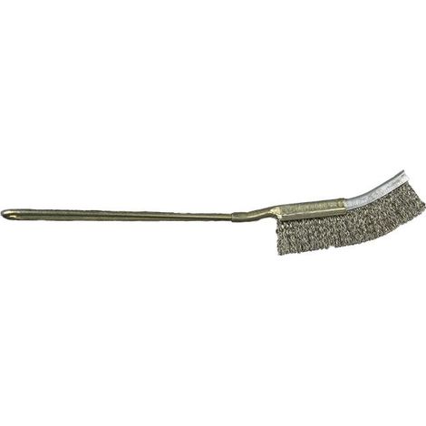Spazzola in metallo per pulizia del legno secco per bonsai, 240 mm (SB-1)