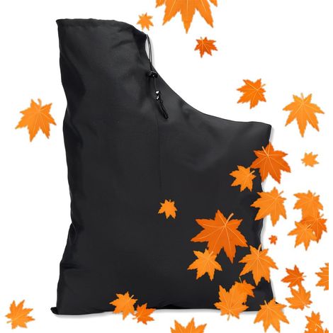 1 Pcs Universal Leaf Blower Vacuum Bag Replacement Collection Bag for Blower Vacuum Cleaner Blower, Collecting Dead Leaves, Black (1/5)