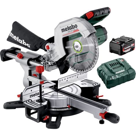 Metabo Akku Kappsäge Einführungsangebot Akku Ladegerät KGS 18LTX BL254 614254920 (1/5)