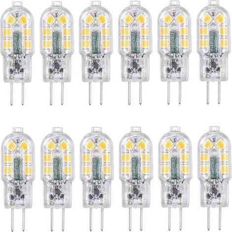 Ampoules LED Tomshine G4, lot de 12, lumière blanc chaud (1/5)