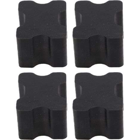 Entretoise à ressort hélicoïdal en caoutchouc haute résistance 4 pièces levage de 1 à 1.5 pouces pour voitures camions SUV (1/5)
