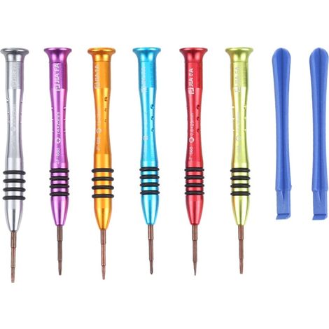 Kit de tournevis multifonctionnel professionnel + outil de déverrouillage d'écran pour iPhone et Galaxy