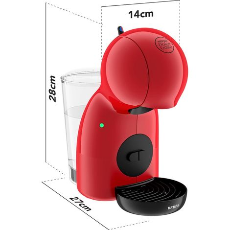 CAFETERA KRUPS PICCOLO XS DOLCE  GUSTO ROJA