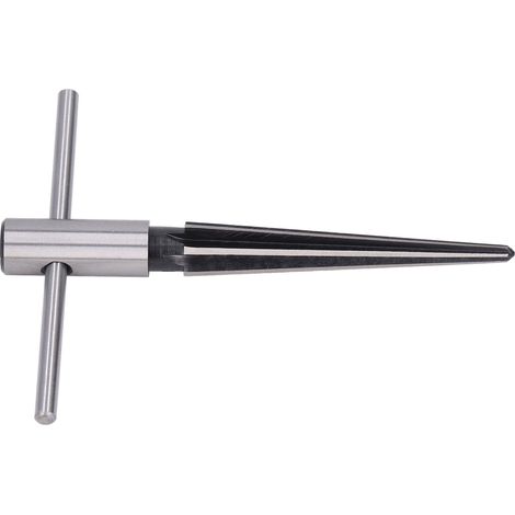 Kegelreibahle mit T-förmigem Griff, fein verarbeitet, aus hochfestem Schnellarbeitsstahl, Kegelreibahle mit Rundgriff (5–16 mm) (1/5)