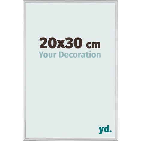 yd. - Cadre photo 20x30 - Argent Mat - Aluminium - Kent