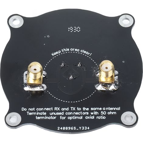 Dreifach gespeiste, zirkular polarisierte 5,8-GHz-Richtantenne für FPV-Drohnen, hoher Wirkungsgrad, RP-SMA-Anschluss, Übertragung über große Entfernungen. (1/5)