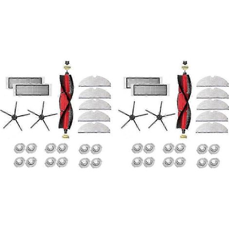 Kit de 22 pièces détachées pour balai-serpillière Mijia Roborock S5 S5 (filtre et brosse) (1/5)