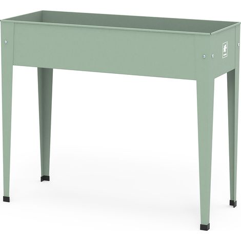 Herstera Metall Hochbeet "Urban", kaktusgrün, 100 x 40 x 84 cm (L x B x H) (1/5)