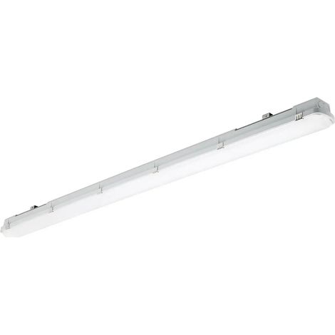 [NEUWERTIG] B-Ware Sylvania Feuchtraumleuchte Wannenleuchte Led Resisto Grau Ip66 Universalweiß